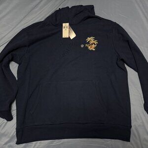 POLO Ralph Lauren Men's Big & Tall Tropical Loopback Fleece Hoodie 2XB
